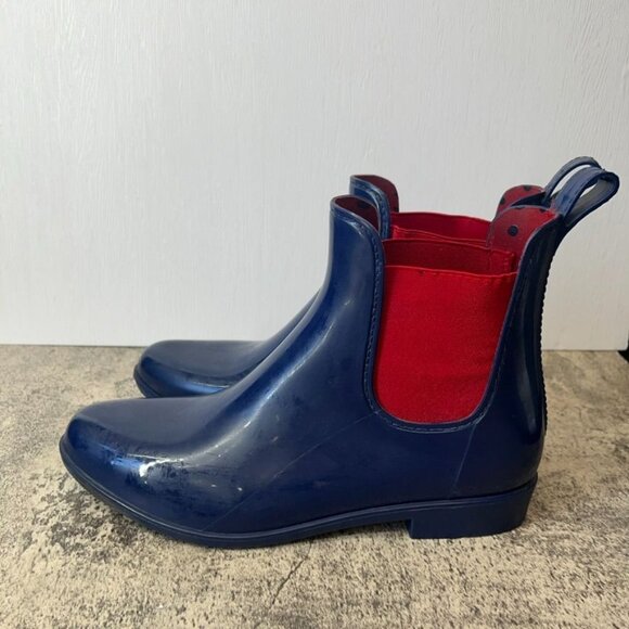 Lauren Ralph Lauren Tally Navy Ankle Rainboots Women's size 11 - Picture 3 of 10